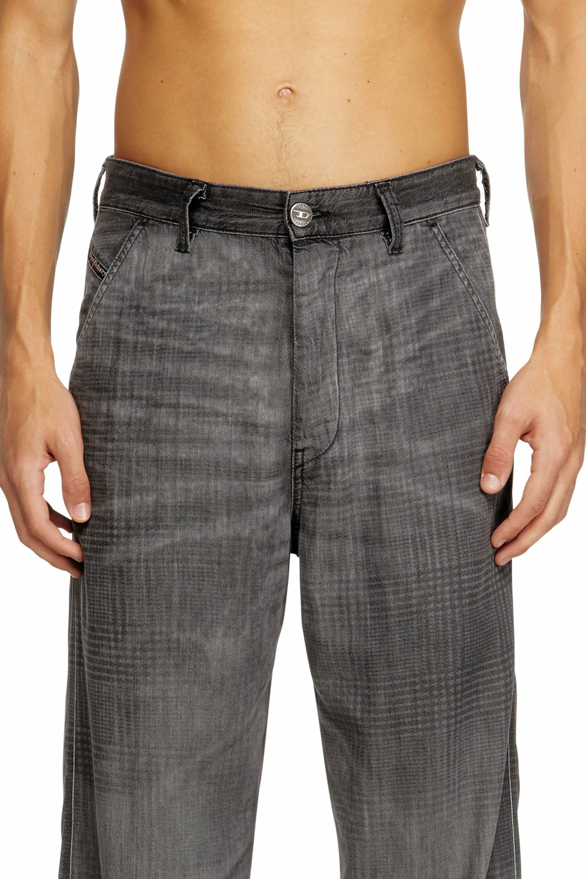 Diesel Regular Jeans - D-Phant-chino - Jeans - Unisex - Grey