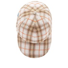 Butter Goods Men's Bucket Plaid 6 Panel Cap in Brown