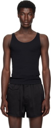 Peter Do Black Han Open Back Tank Top