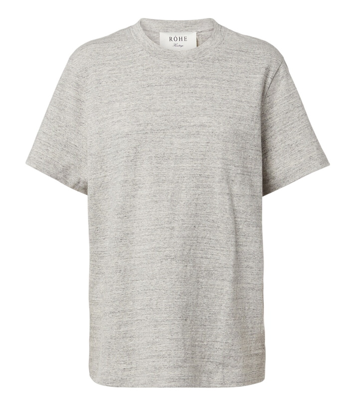 Photo: Róhe Mouliné cotton jersey T-shirt