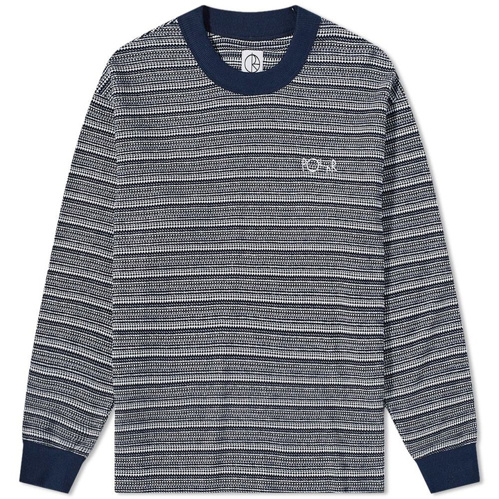 Photo: Polar Skate Co. Long Sleeve Stripe Shin Tee