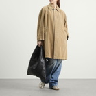 MM6 Maison Margiela Women's Coated Long Coat in Sand