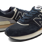 New Balance Men's U574LGBN Sneakers in Blue Navy