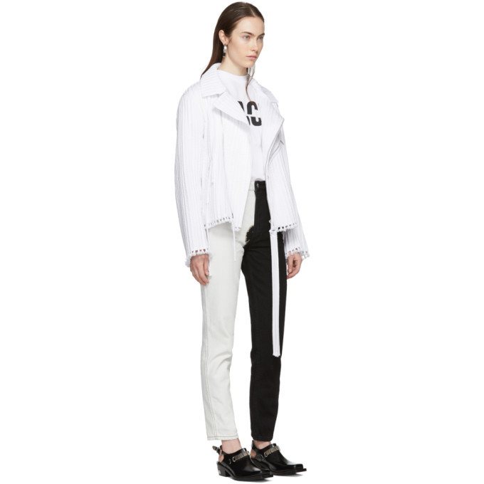 Facetasm White Split Logo T-Shirt