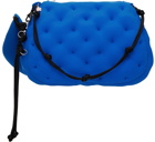 Marshall Columbia Blue Large Plush Messenger Bag