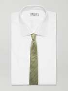Richard James - 8cm Striped Silk and Linen-Blend Tie