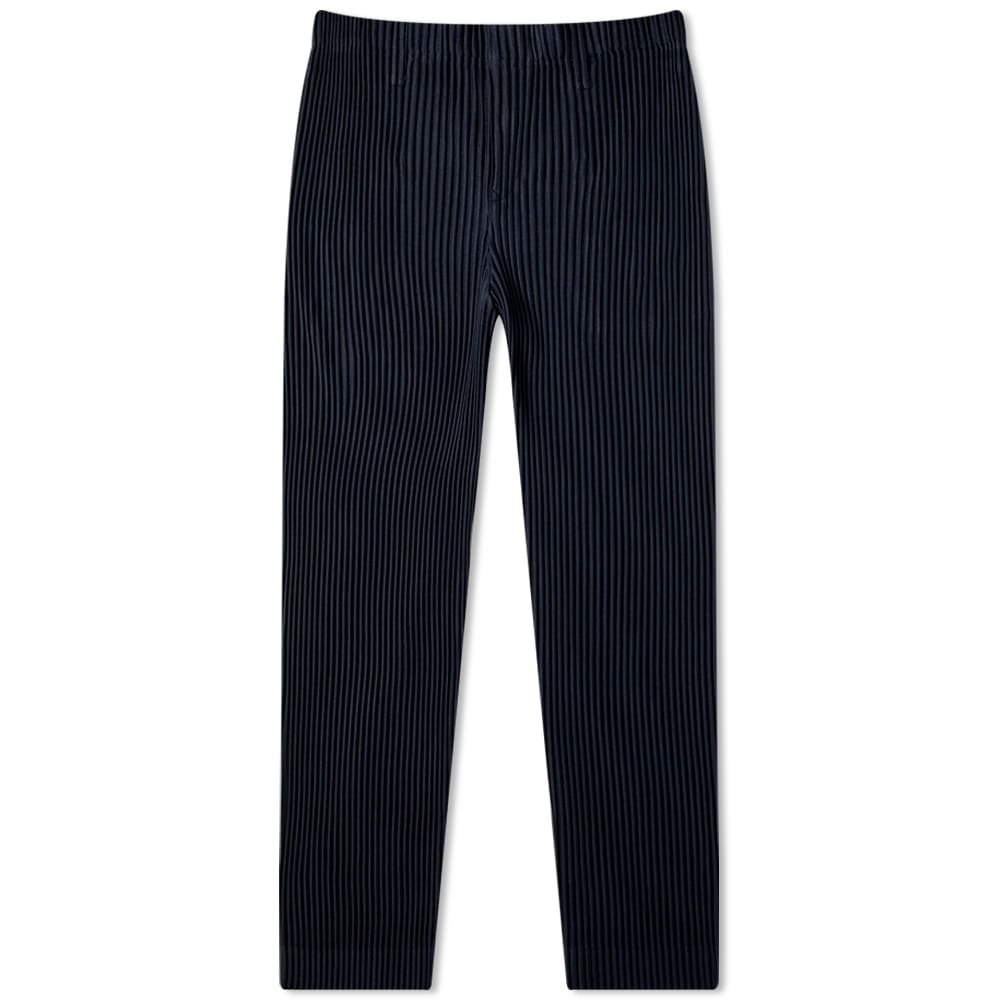 Black Cropped technical-pleated trousers | Pleats Please Issey Miyake |  MATCHES UK