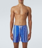 Orlebar Brown Bulldog striped swim trunks