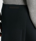 Marni Tiered cotton-blend midi skirt