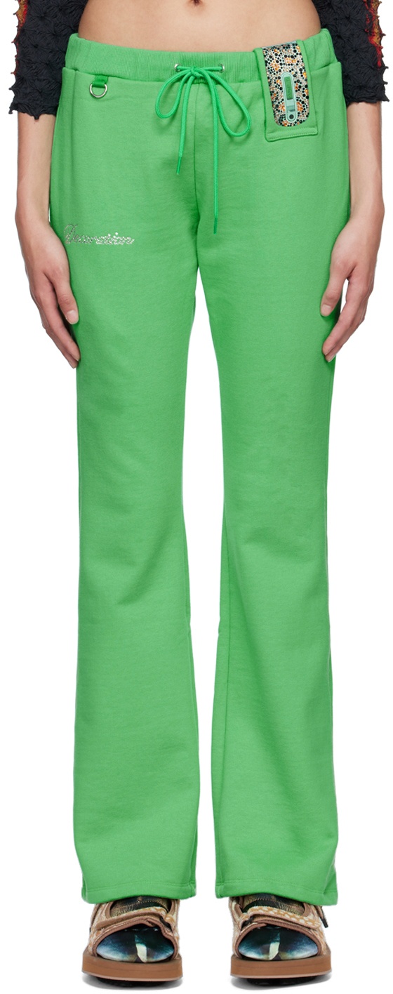 Photo: Doublet Green Mobile Phone Lounge Pants