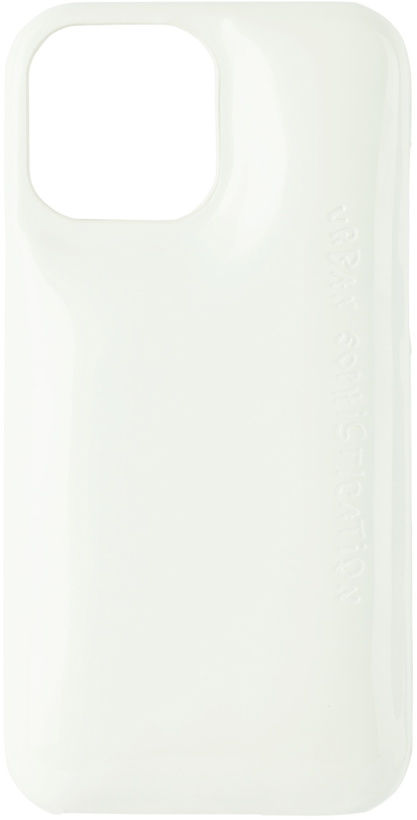 Photo: Urban Sophistication White 'The Soap Case' iPhone 13 Pro Max Case