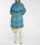 Marant Etoile Driesta belted puffer coat