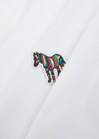 PS Paul Smith Appliquéd Cotton T-shirt White