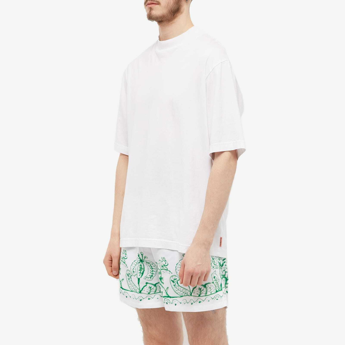 Carne Bollente Men's Spray On Me Short in White