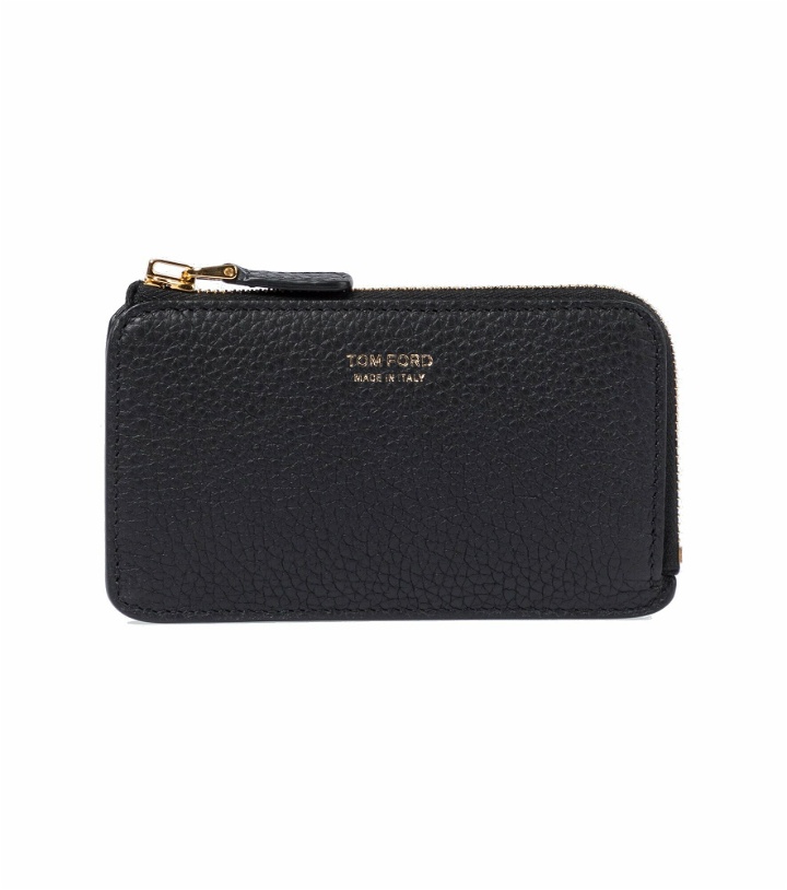 Photo: Tom Ford - Medium zipped leather wallet