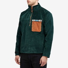 KAVU Men's Corduroy Throwshirt Flex in Green Gables