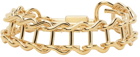 IN GOLD WE TRUST PARIS Gold Vintage Link Bracelet