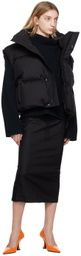 WARDROBE.NYC Black Puffer Down Vest