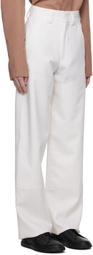 ZEGNA Off-White Paneled Trousers