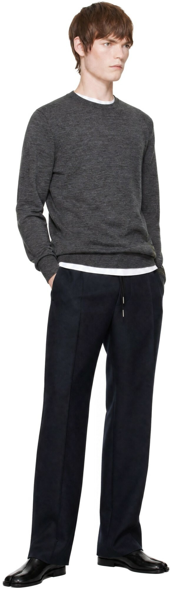 Maison Margiela Navy Minimal Trousers