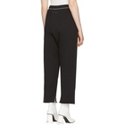 MM6 Maison Martin Margiela Black Basic Lounge Pants