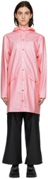 RAINS Pink Long Coat