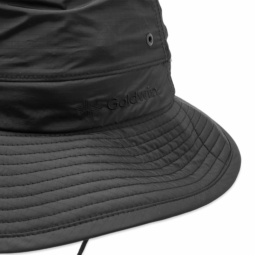 Goldwin Men's Rip-stop Light Bucket Hat in Black Goldwin