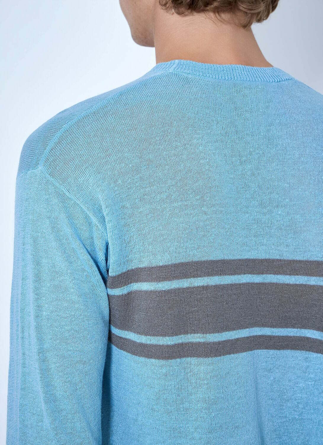 Stüssy Striped Crewneck Sweater
