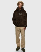 Polo Ralph Lauren Lspohoodm1 Long Sleeve Sweatshirt Brown - Mens - Hoodies