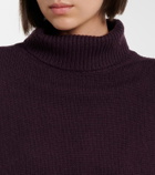 Jardin des Orangers Turtleneck wool and cashmere sweater vest