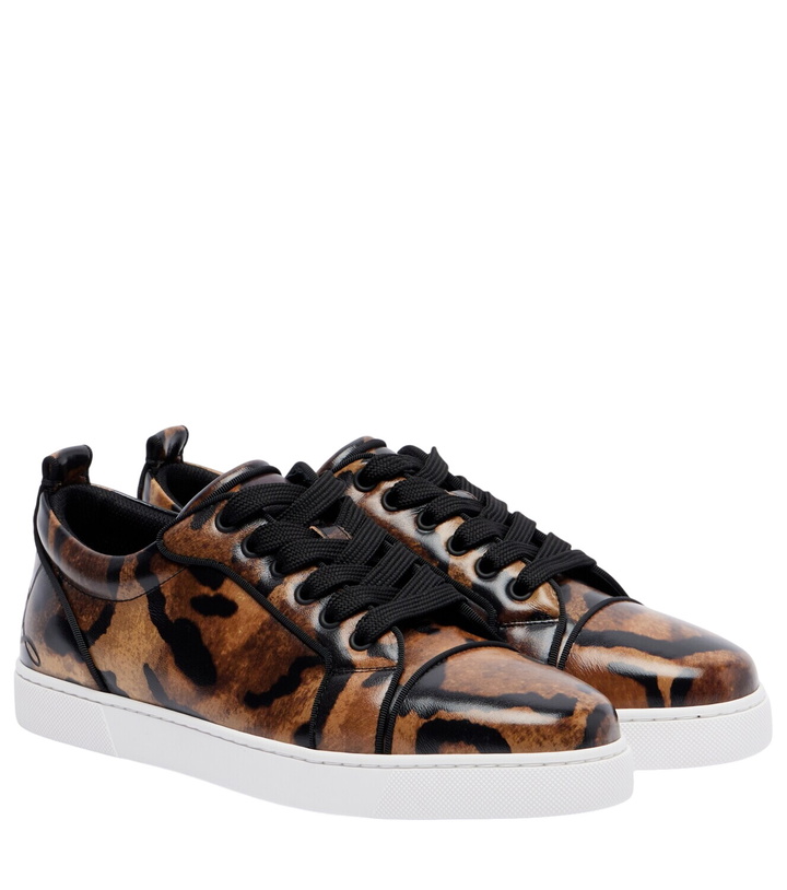 Photo: Christian Louboutin Fun Louise Junior leather sneakers