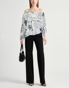 Jijil Womens Top in Light grey
