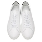 Common Projects White and Black Retro Sneakers