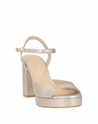 Stuart Weitzman Womens Sandals Platinum