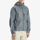 Klättermusen Men's Ansur Hooded Wind Jacket in Stone Blue