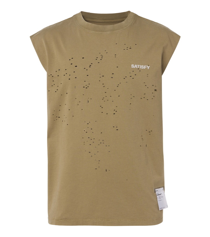 Photo: Satisfy MothTech cotton jersey tank top