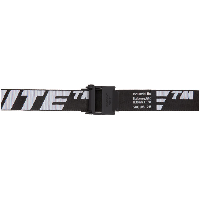 Industrial belt off outlet white black