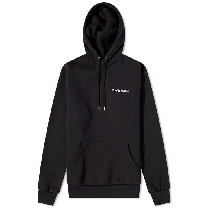 Photo: PLACES+FACES Cozy Logo Hoody in Black