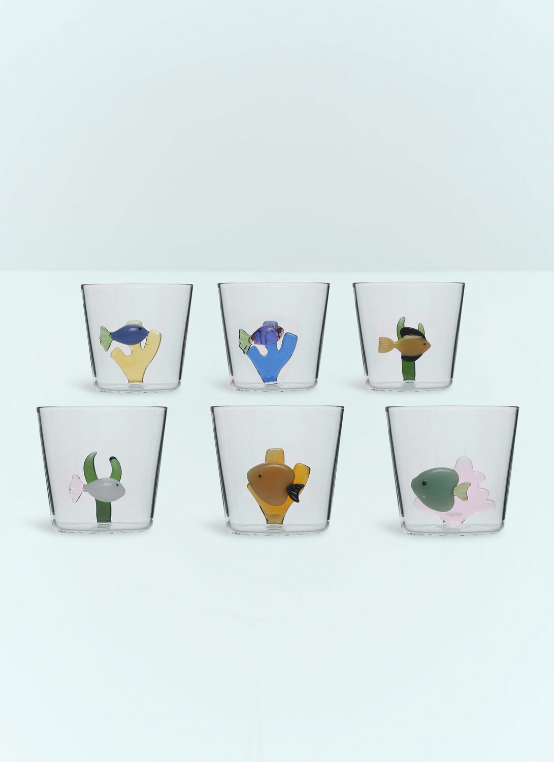 Ichendorf Milano Set of Six Marine Gardens Tumblers