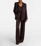 Max Mara Crêpe satin camisole