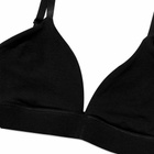 Organic Basics Women's Organic Triangle Bra in Black