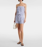 Melissa Odabash Venus cotton-blend terry romper