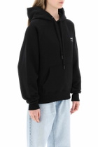 AMI ALEXANDRE MATIUSSI organic cotton hoodie with hood Grey