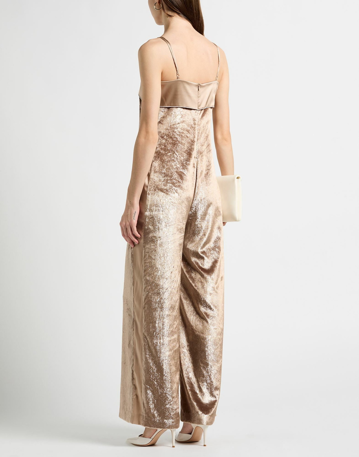 Peserico Womens Jumpsuit Sand