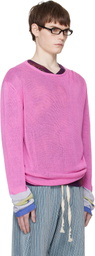 Edward Cuming Pink Limp Wrist Sweater