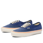 Vans Men's OTW Authentic 44 Siped Vibram Sneaker in Amphibian Deep Indigo
