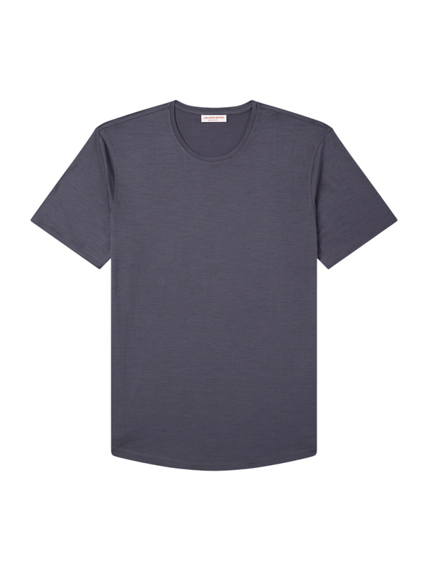 Photo: Orlebar Brown - OB-T Wool-Jersey T-Shirt - Gray