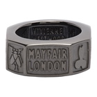 Vivienne Westwood Gunmetal Samos Ring