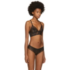 Calvin Klein Underwear Black Excite Triangle Bra