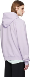 Martine Rose Purple Raglan Hoodie